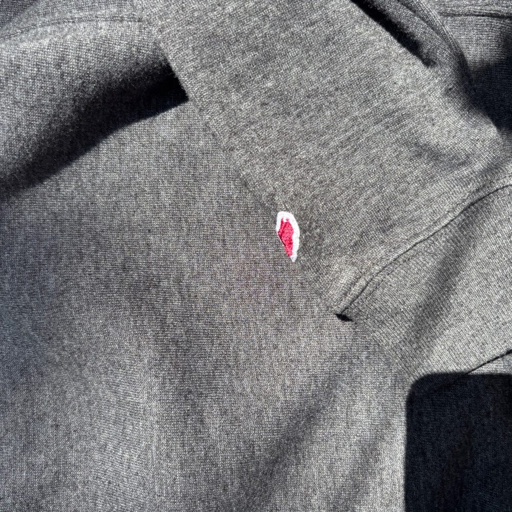 League Washington State University Cougars Grey Quarter Zip - Picture 4 of 6